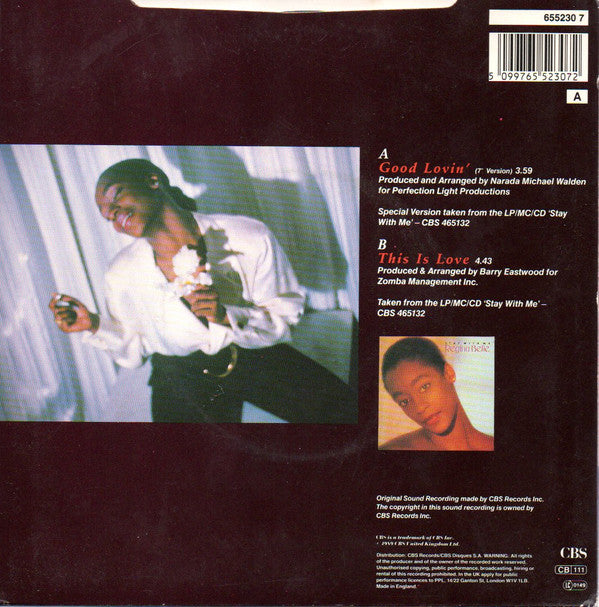 Regina Belle : Good Lovin' (7", Single)