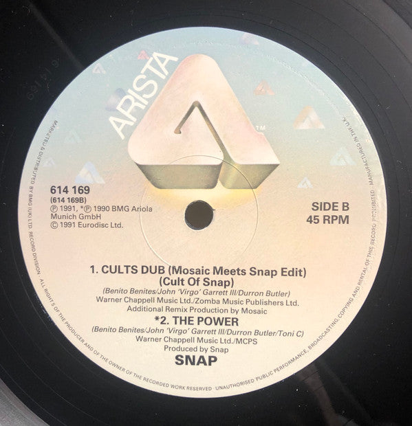 Snap! : Snap! Mega Mix (12")