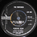 The Ventures : Diamond Head  (7", Single)