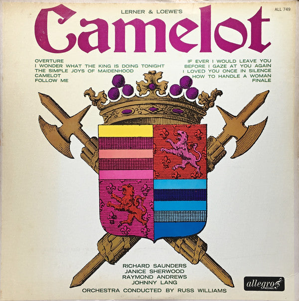 Russ Williams Orchestra : Camelot (LP)