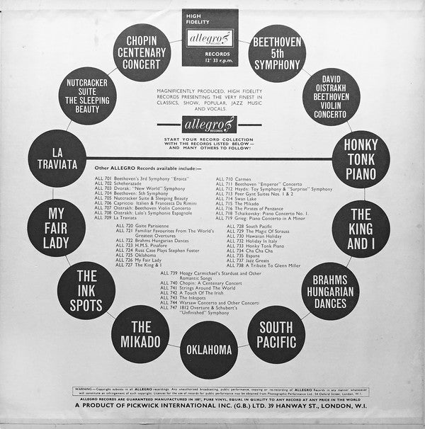 Russ Williams Orchestra : Camelot (LP)