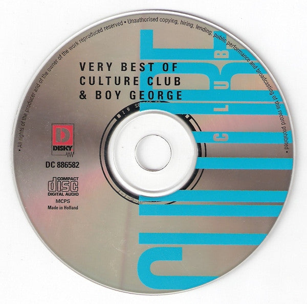 Culture Club : Very Best Of Culture Club & Boy George (CD, Comp)