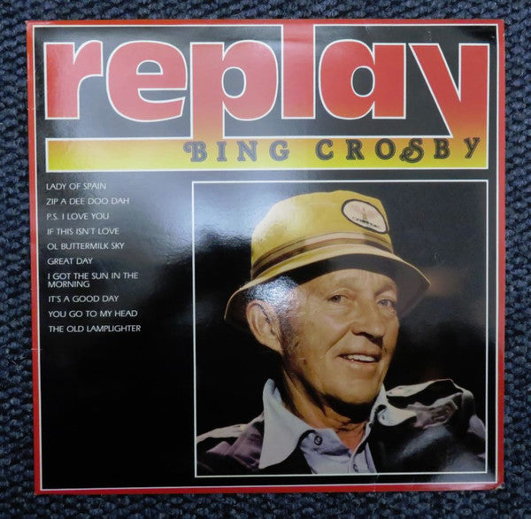 Bing Crosby : Replay (LP, Comp)