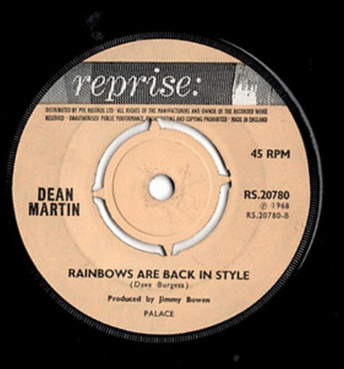 Dean Martin : Not Enough Indians (7", Single, 4 P)