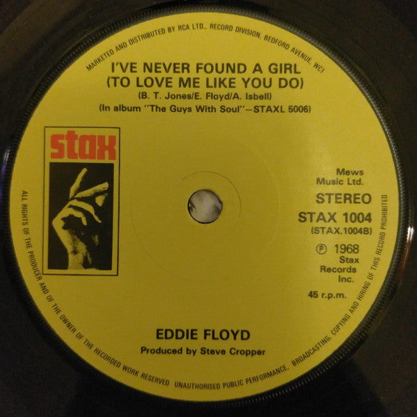 Eddie Floyd : Knock On Wood (7", Single, Sol)