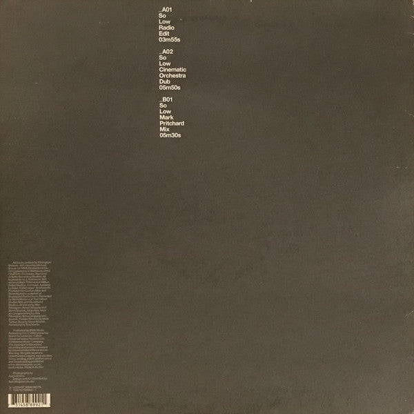 Custom Blue : So Low (12", Single)