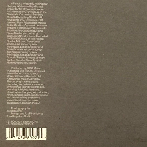 Custom Blue : So Low (12", Single)