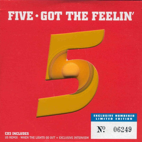 Five : Got The Feelin' (CD, Single, Ltd, CD2)