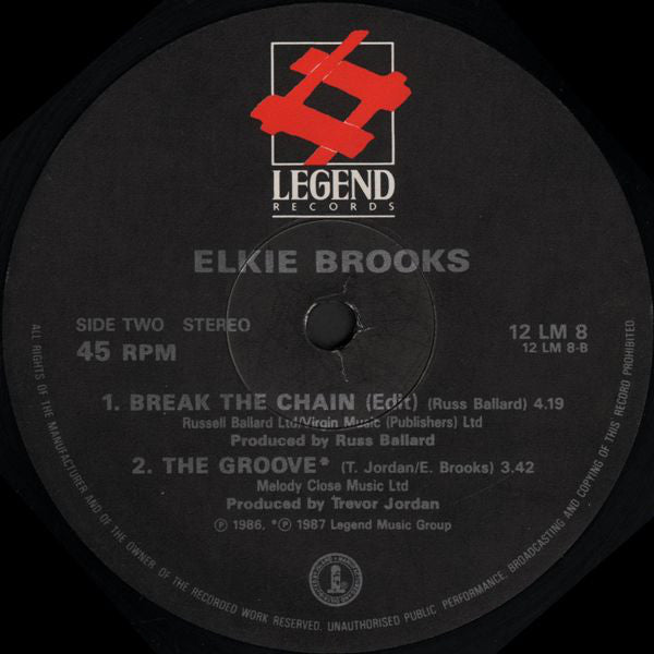 Elkie Brooks : Break The Chain (12")