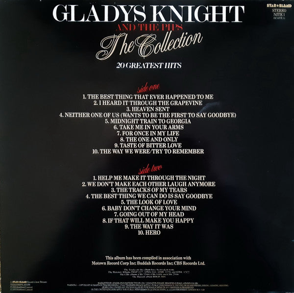 Gladys Knight And The Pips : The Collection - 20 Greatest Hits (LP, Comp)