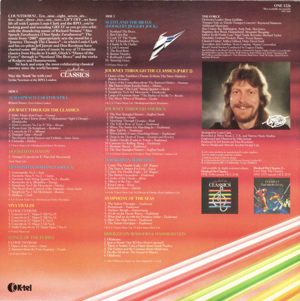 Louis Clark Conducting The Royal Philharmonic Orchestra : Hooked On Classics 3 - Journey Through The Classics (LP, CBS)