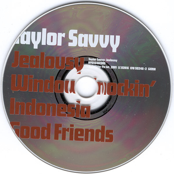 Taylor Savvy : Jealousy (CD, EP)