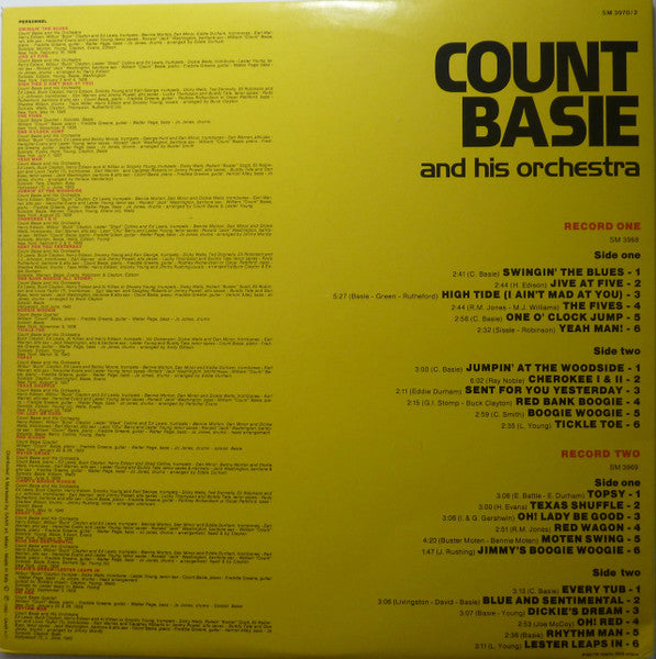 Count Basie Orchestra : Count Basie And His Orchestra (2xLP, Comp)