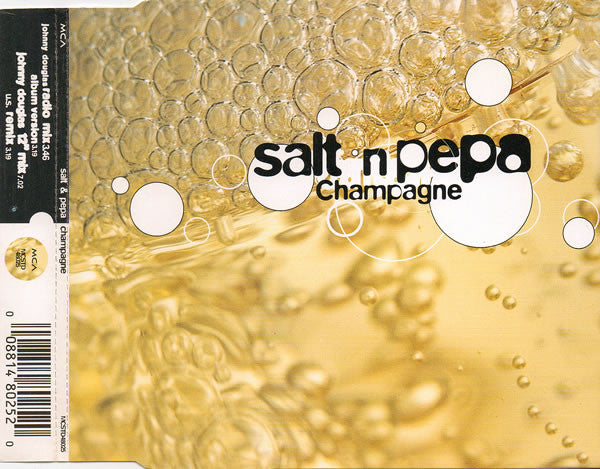 Salt 'N' Pepa : Champagne (CD, Single)