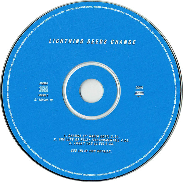 Lightning Seeds : Change (CD, Maxi)