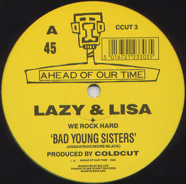 Lazy & Lisa + We Rock Hard : Bad Young Sisters / Dedications (12")