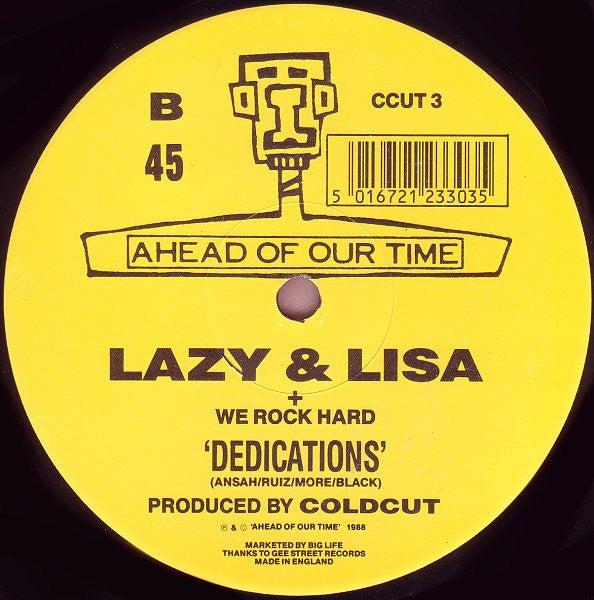 Lazy & Lisa + We Rock Hard : Bad Young Sisters / Dedications (12")