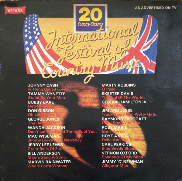 Various : International Festival Of Country Music (LP, Album, Comp)
