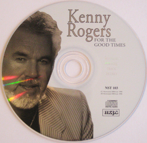 Kenny Rogers : For The Good Times (CD, Album, Comp, RE)