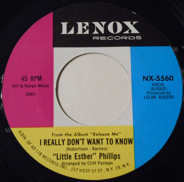 Esther Phillips : Am I That Easy To Forget (7", Single, Styrene)