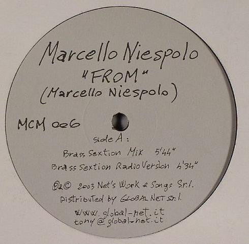 Marcello Niespolo : From (12")