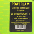 Powerjam : Nothing Compares 2 U (12")