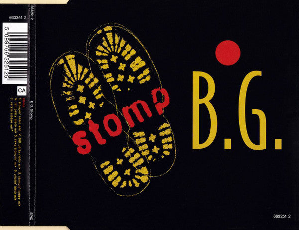B.G. The Prince Of Rap : Stomp (CD, Single)