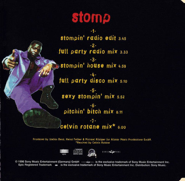 B.G. The Prince Of Rap : Stomp (CD, Single)