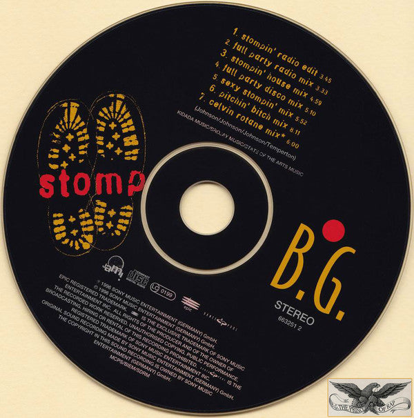 B.G. The Prince Of Rap : Stomp (CD, Single)