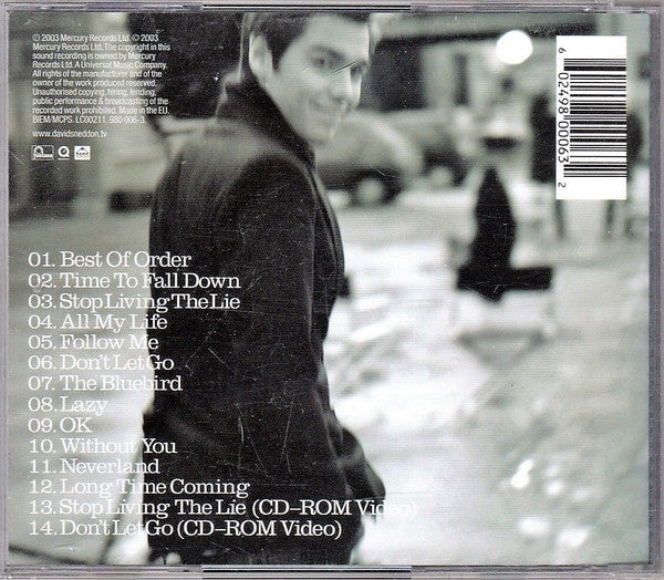 David Sneddon : Seven Years - Ten Weeks (CD, Album, Enh, S/Edition)