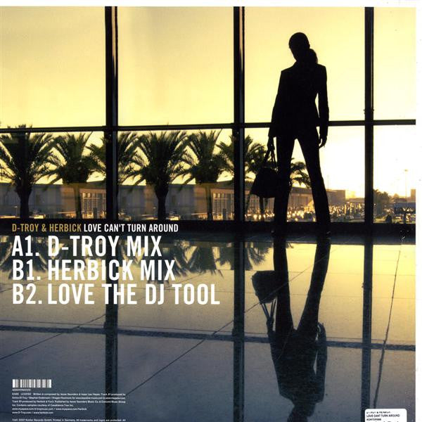 D-Troy & Herbick : Love Can't Turn Around (12")