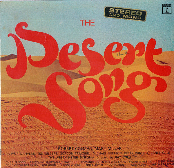 Various : The Desert Song (LP, Album)