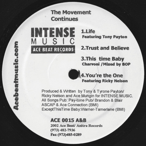 Intense (2) : The Movement Continues (12")