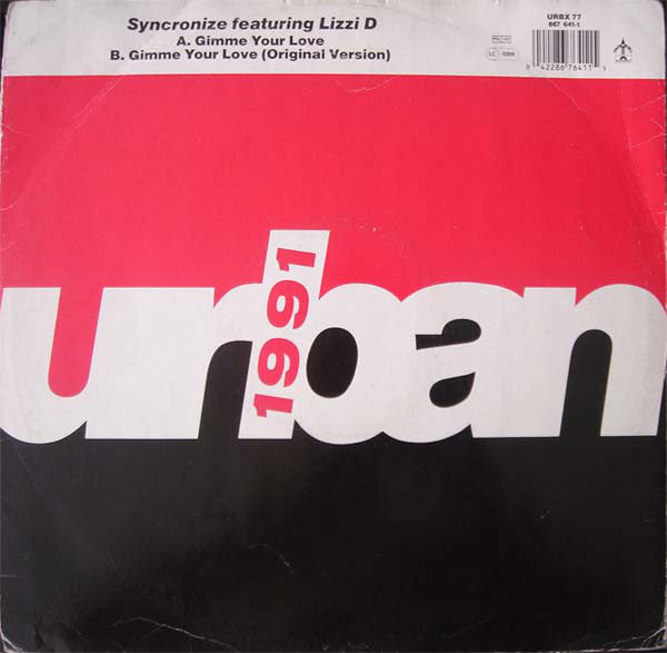 Syncronize : Gimme Your Love (12")