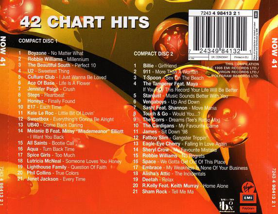 Various : Now That's What I Call Music! 41 (2xCD, Comp)