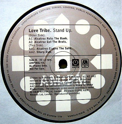 Love Tribe : Stand Up (12", Promo)