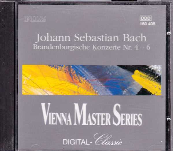 Johann Sebastian Bach : Brandenburgische Konzerte Vol. 2 = Brandenburg Concertos Vol. 2 Nr. 4-6 (CD)