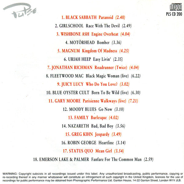 Various : Born To Be Wild (CD, Comp)