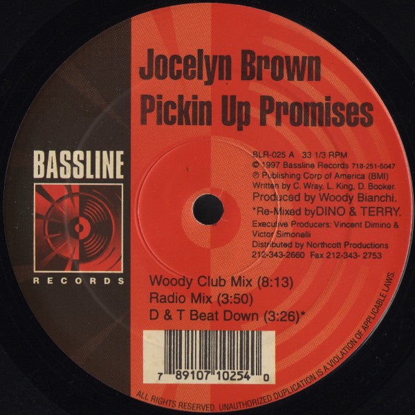 Jocelyn Brown : Pickin Up Promises (12")