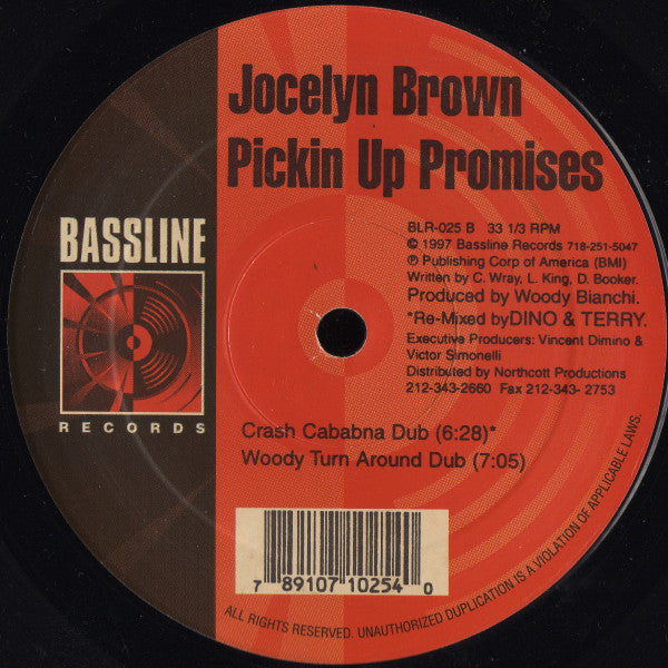 Jocelyn Brown : Pickin Up Promises (12")