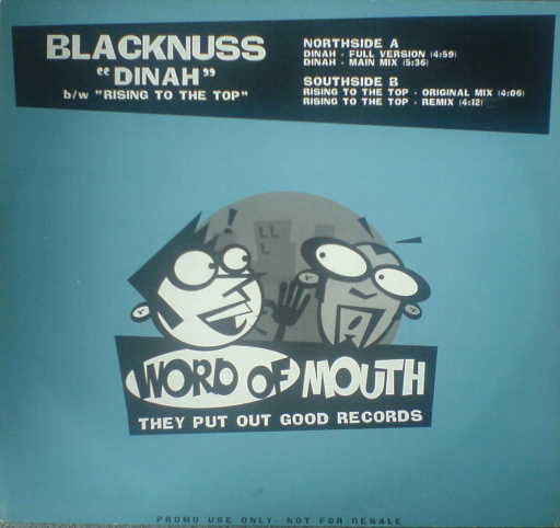 Blacknuss : Dinah (12", Promo)