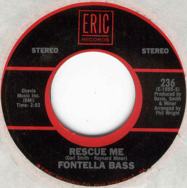 Fontella Bass / Jan Bradley : Rescue Me / Mama Didn't Lie (7")