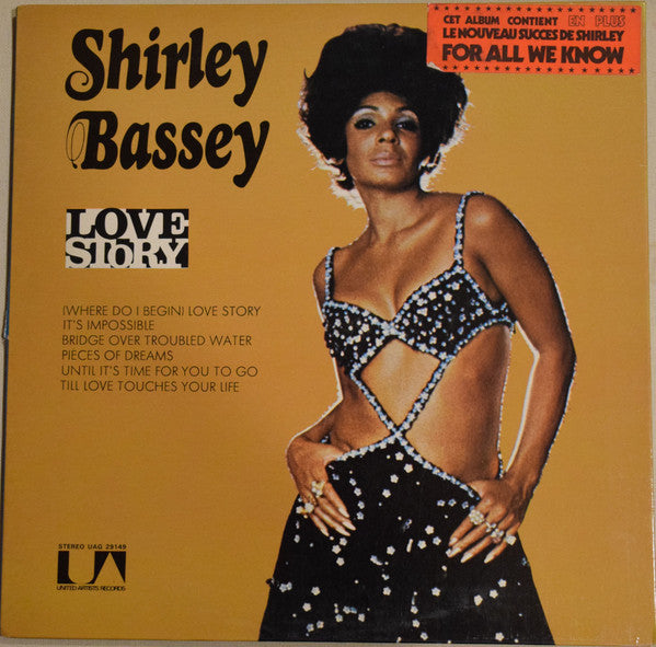 Shirley Bassey : Love Story (LP, Album, Gat)