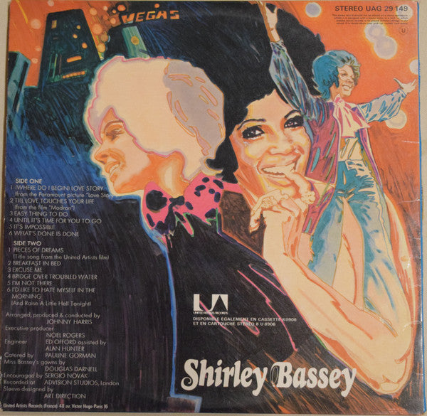 Shirley Bassey : Love Story (LP, Album, Gat)