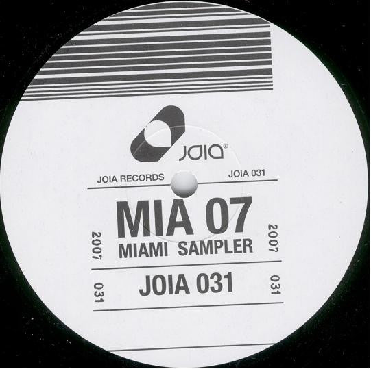 Various : Joia Records - Miami Sampler 2007 (12")