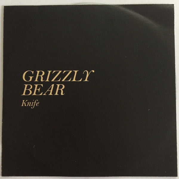 Grizzly Bear : Knife (CD, Single, Promo)