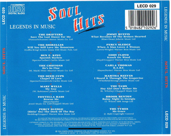 Various : Soul Hits (CD, Comp)
