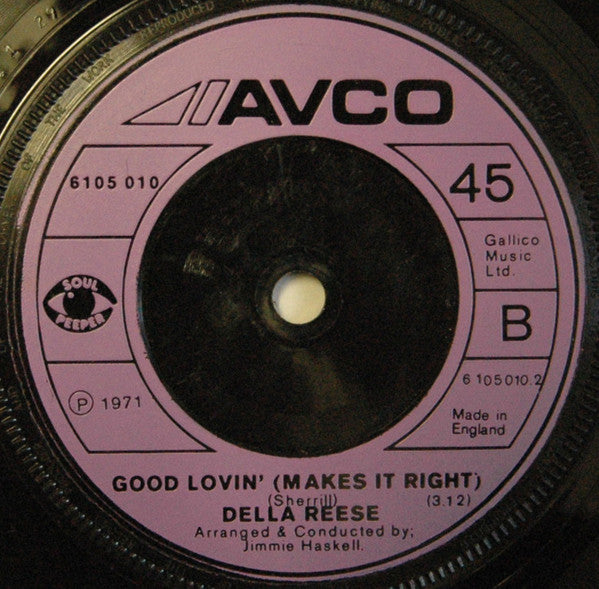 Della Reese : If It Feels Good, Do It (7", Single, RE, Inj)