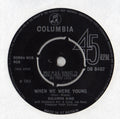 Solomon King : When We Were Young (7", Single, 4-P)