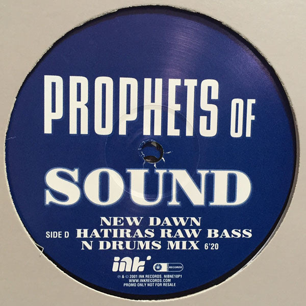 Prophets Of Sound : New Dawn (2x12", Promo)
